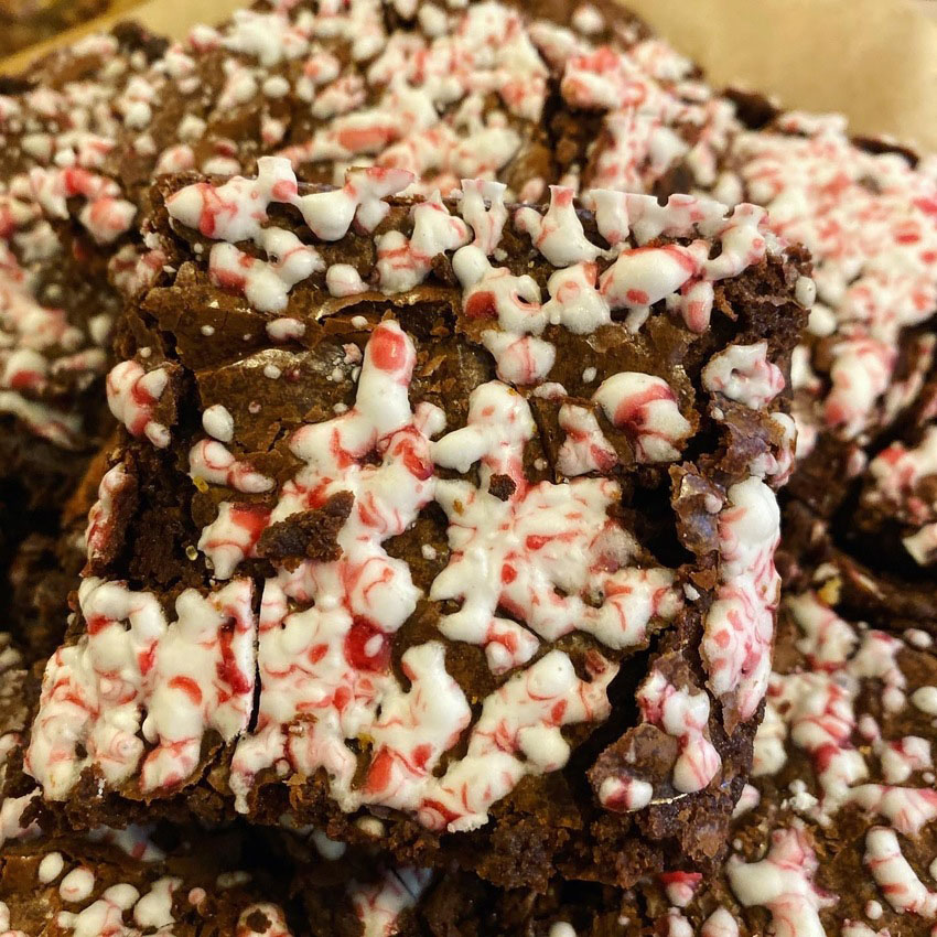 Peppermint Brownies