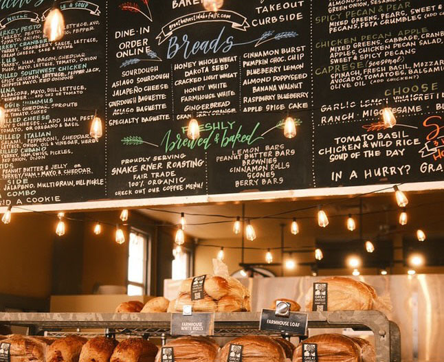Full Bakery Menu